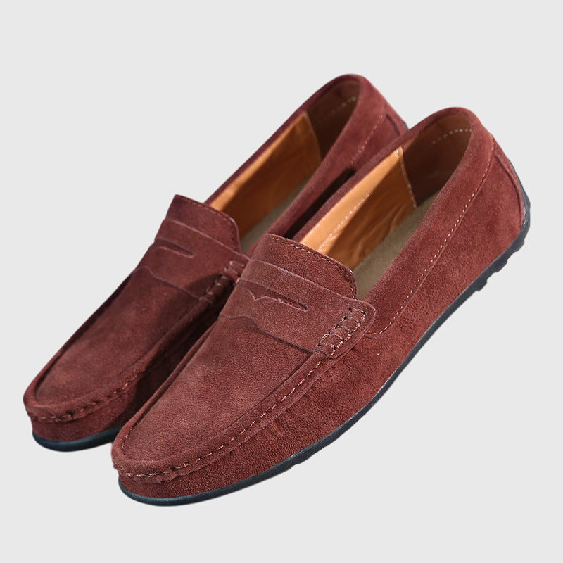 Van Der Waal™ | Klassieke suède mocassins