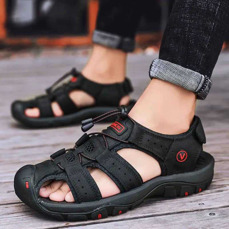 OrthoBreeze™ | Orthopedische zomersandalen voor heren