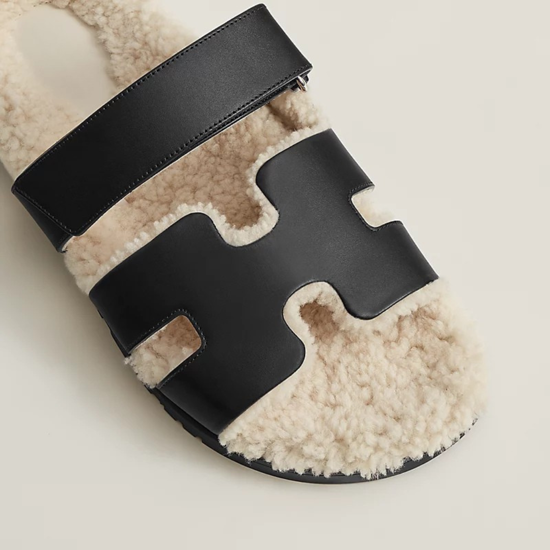 Mina™ | Vegan leren sandalen met voetbed