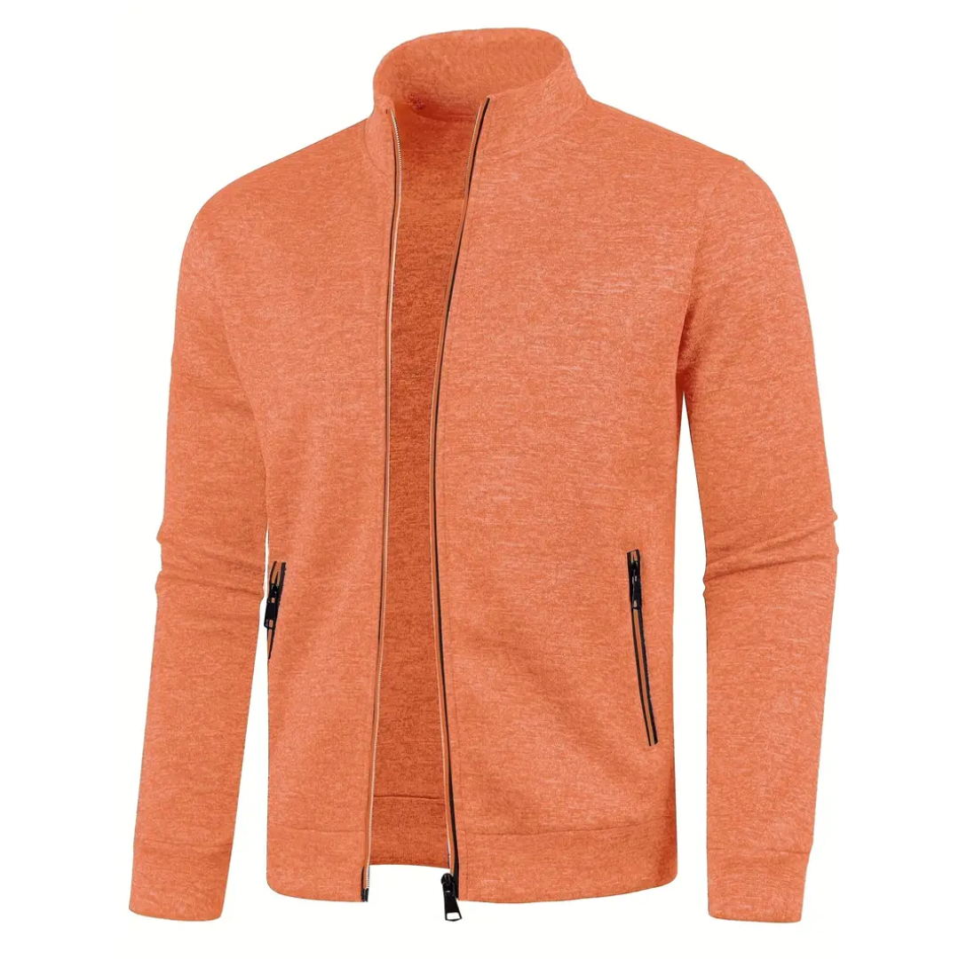 Kairo™ | Klassieke Gebreide Jas met Ritssluiting
