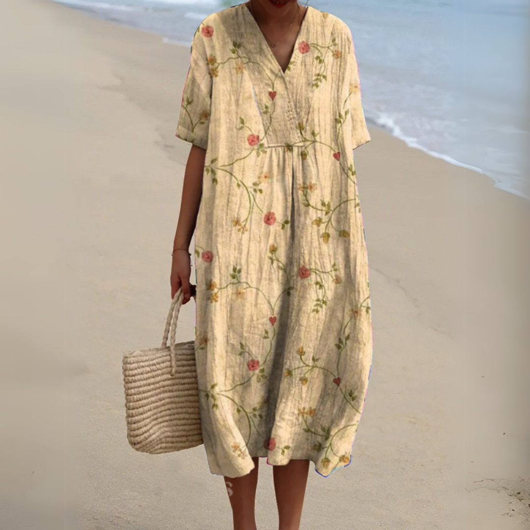 Nicole™ | Bloemen zomerjurk