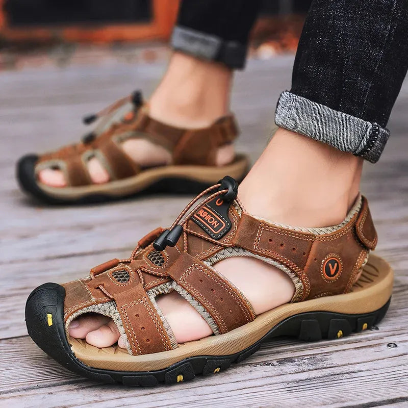 OrthoBreeze™ | Orthopedische zomersandalen voor heren
