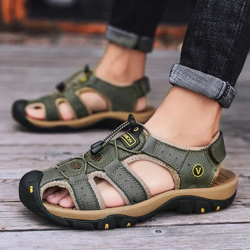 OrthoBreeze™ | Orthopedische zomersandalen voor heren