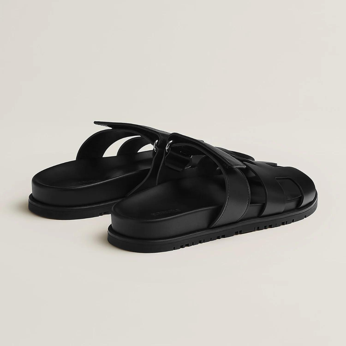 Zera™ | Ergonomische zwarte sandalen met suède voetbed