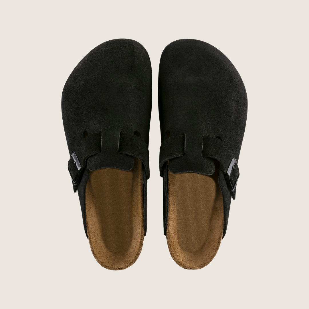 Emile™ | Elegant Suede Slip-On Mules