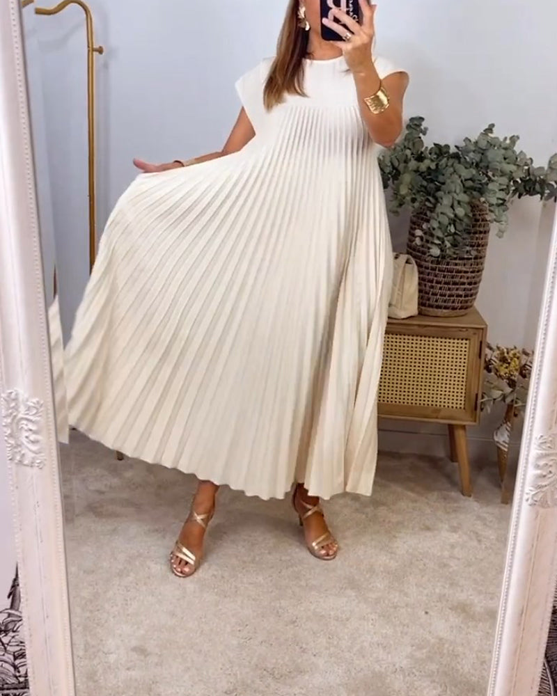 Anouchka™ | Elegante en vloeiende lange jurk