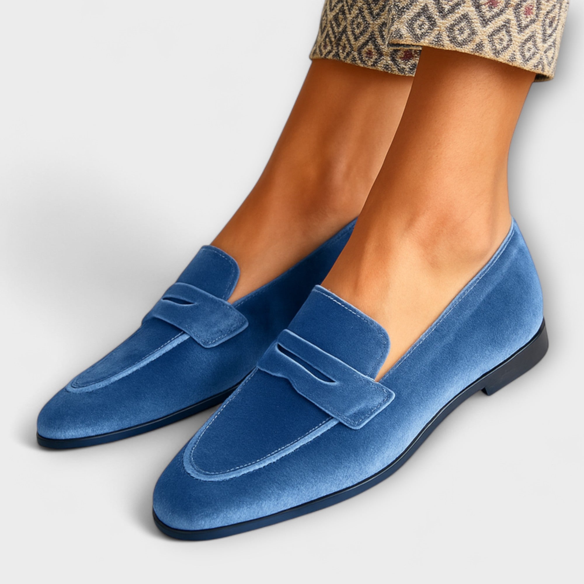 Van Der Waal™ | Mocassins in Zacht Fluweel