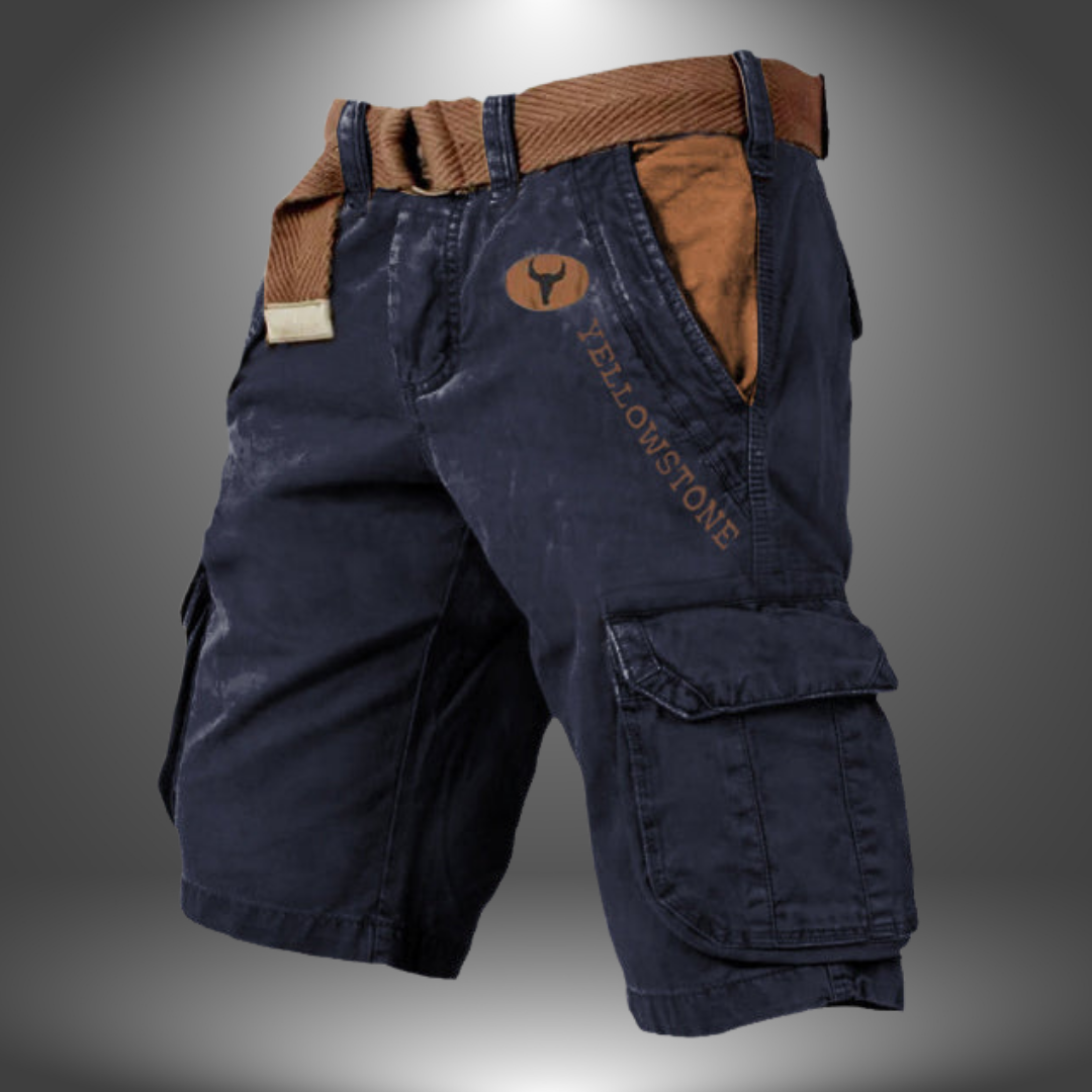 Van Linsen™ | Handgemaakte cargoshorts voor heren