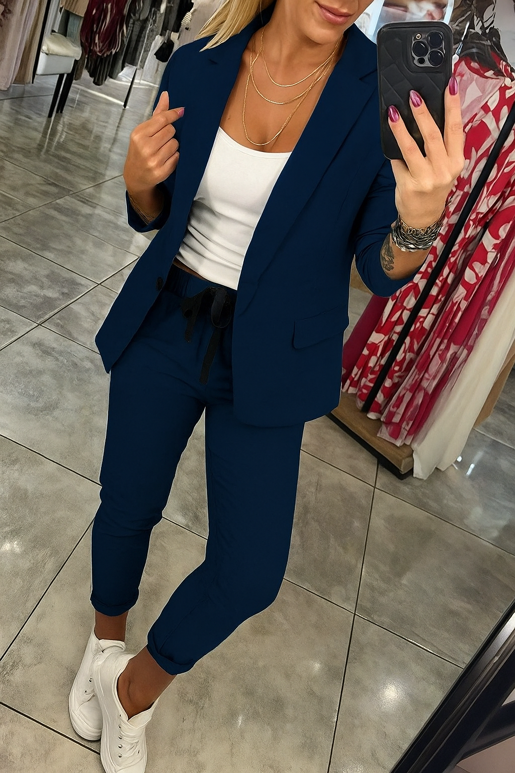 Milae™ | Blazer en Jogger Set
