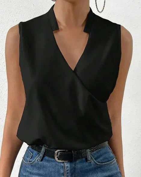Vionelle™ | Mouwloze Wikkelblouse