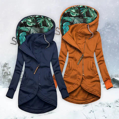 Aveline™ | Gewatteerde winterjas met capuchon