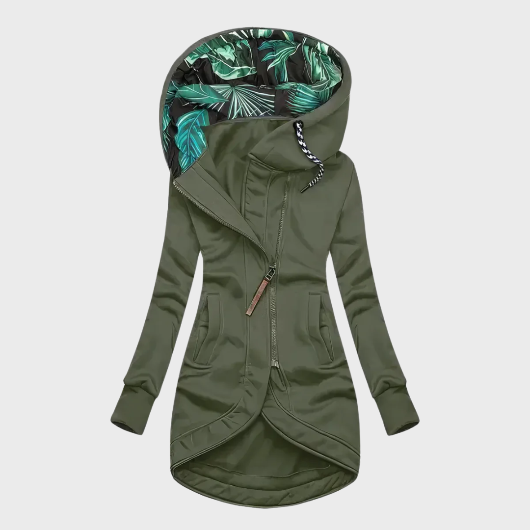 Aveline™ | Gewatteerde winterjas met capuchon