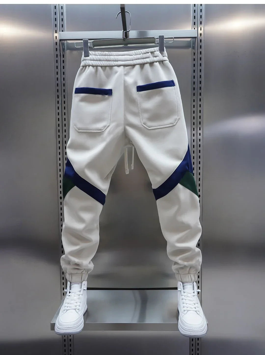 Van Der Waal Mode™ | Casual broek met panelen