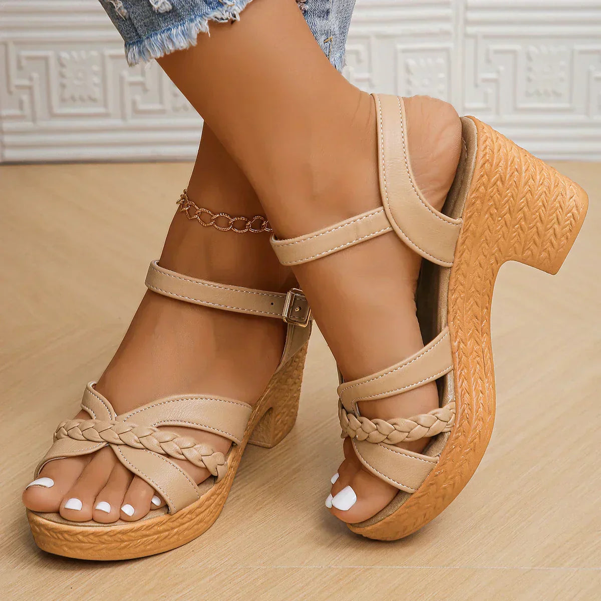 Rosae™ | Orthopedische Sleehak Sandalen