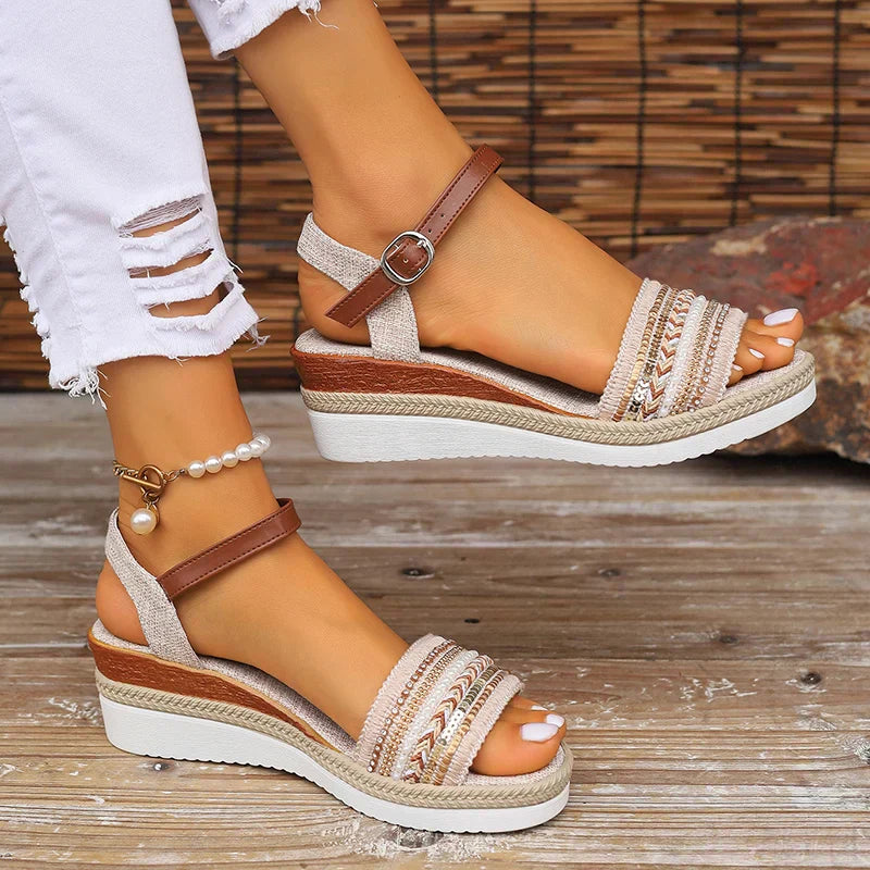 Elani™ | Boho Zomersandalen