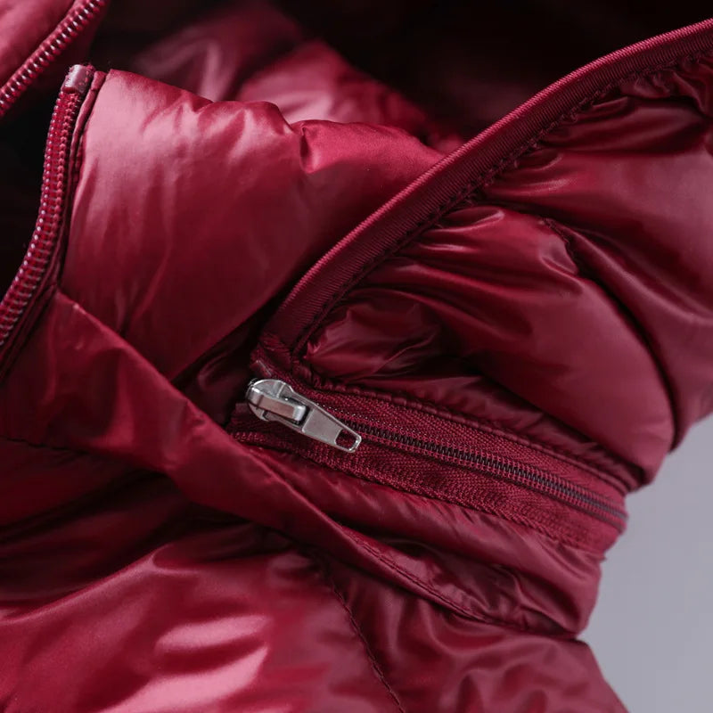 Rossana™ | Lange pufferjas met capuchon