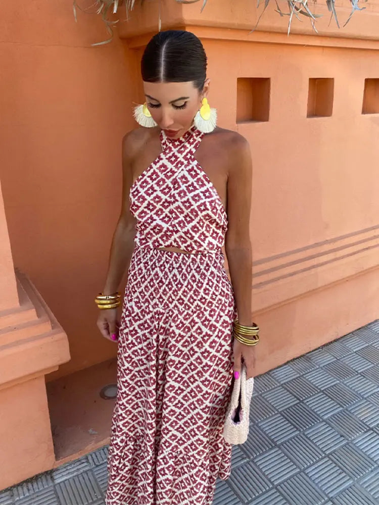 Mickay™ | Elegante geplooide midi-jurk met off-shoulder