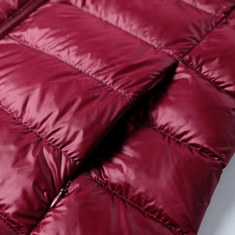 Rossana™ | Lange pufferjas met capuchon