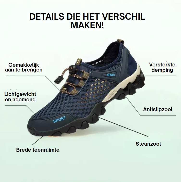 OrthoSport™ - Orthopedische comfortabele wandelschoenen voor heren