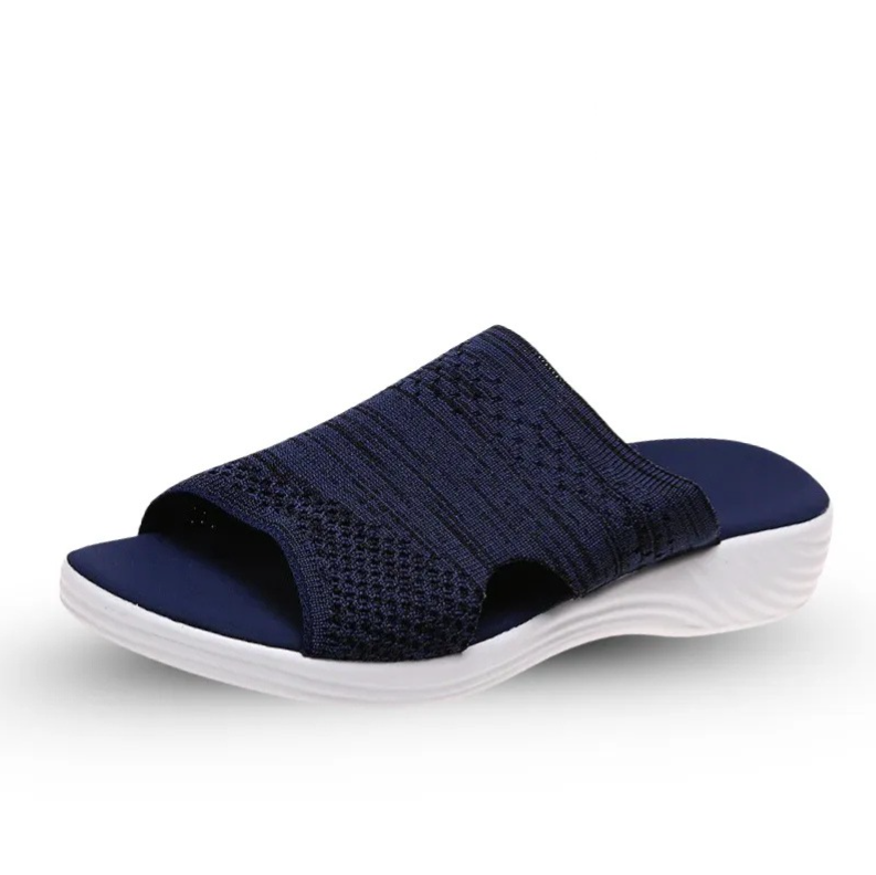 OrthoFeet⢠| Orthopedische comfortabele sandalen met sleehak