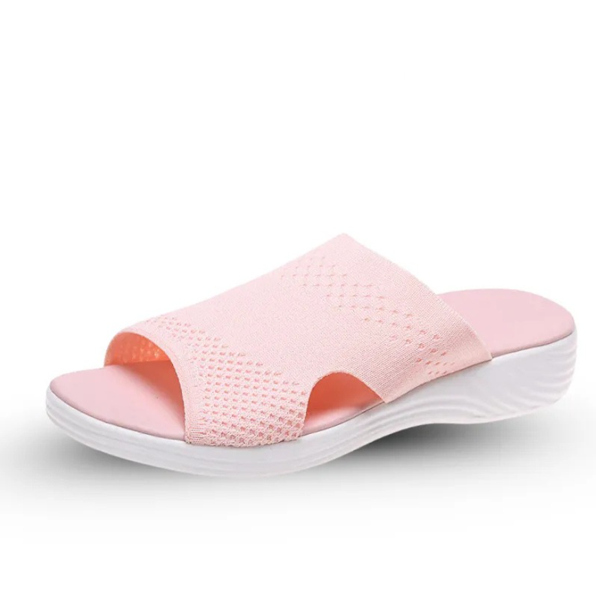 OrthoFeet⢠| Orthopedische comfortabele sandalen met sleehak