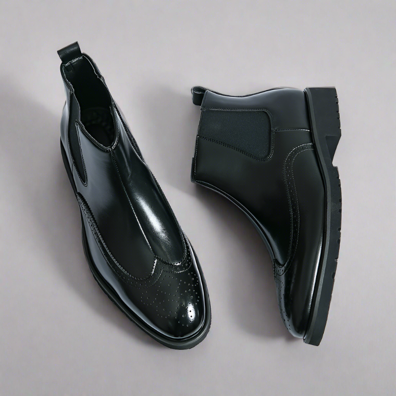 Krylor™ | Leren Chelsea Boots