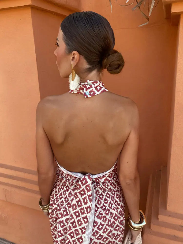 Mickay™ | Elegante geplooide midi-jurk met off-shoulder