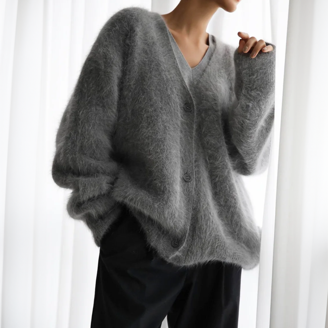Cyrilla™ | Elegante oversized cardigan