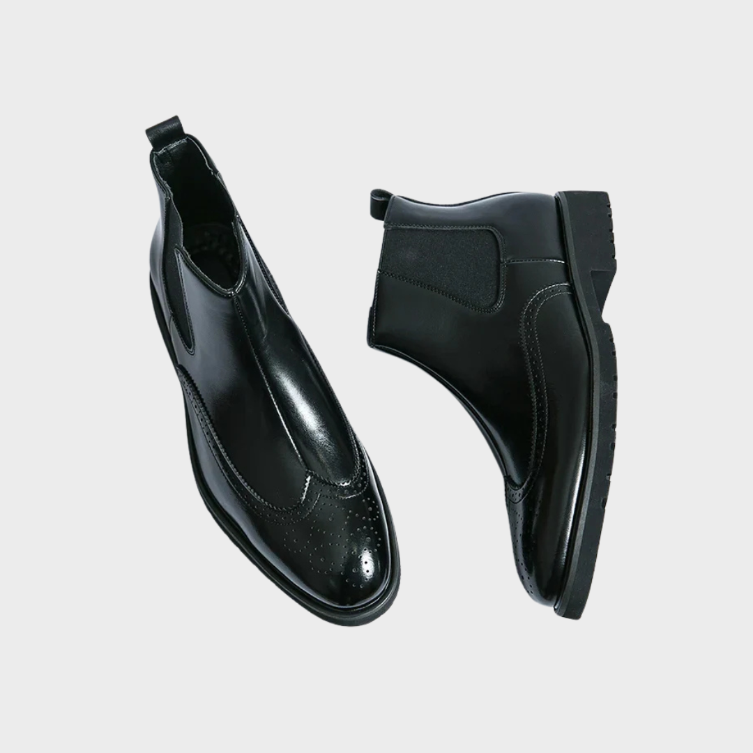 Krylor™ | Leren Chelsea Boots