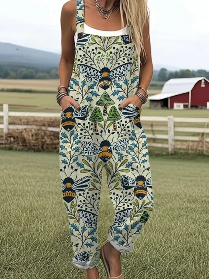 Livia™ | Luchtige Vintage Jumpsuit