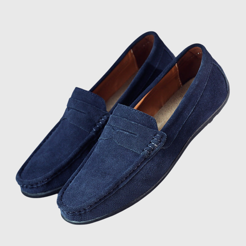 Van Der Waal™ | Klassieke suède mocassins
