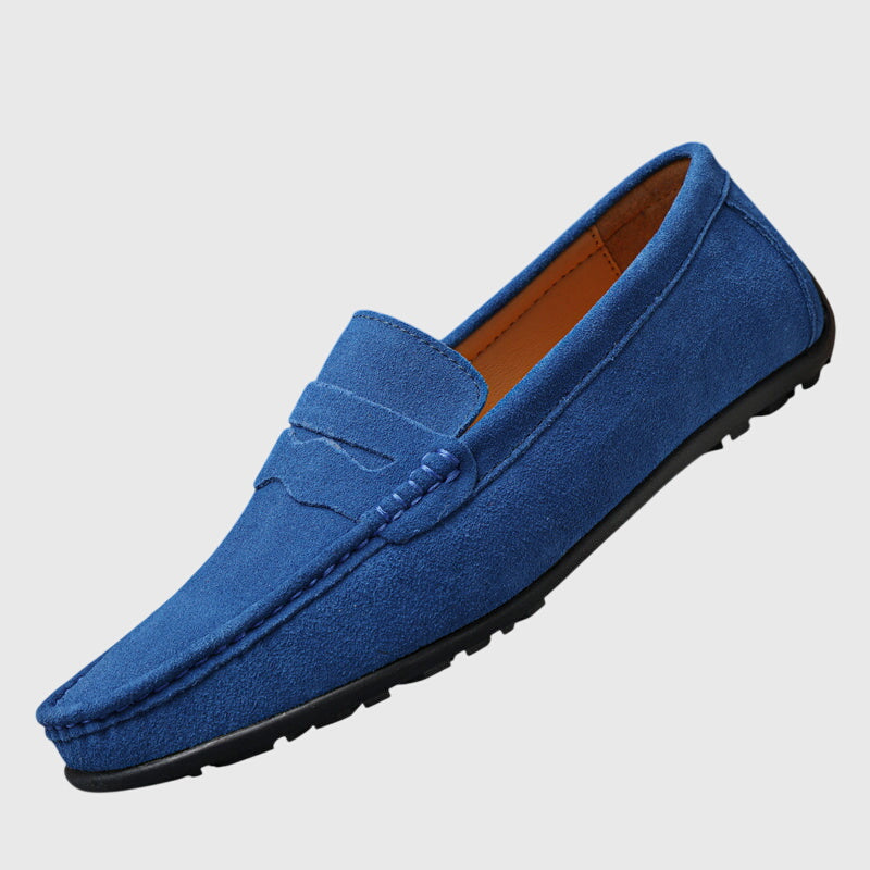 Van Der Waal™ | Klassieke suède mocassins