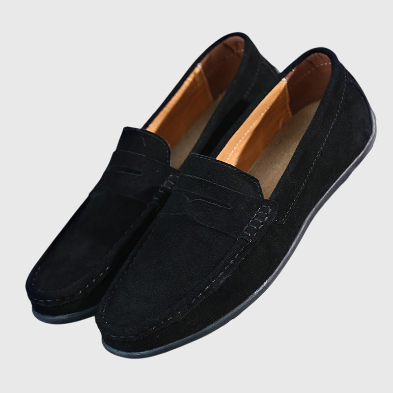 Van Der Waal™ | Klassieke suède mocassins