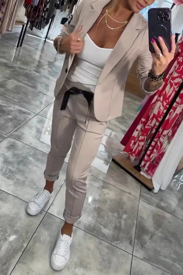 Milae™ | Blazer en Jogger Set