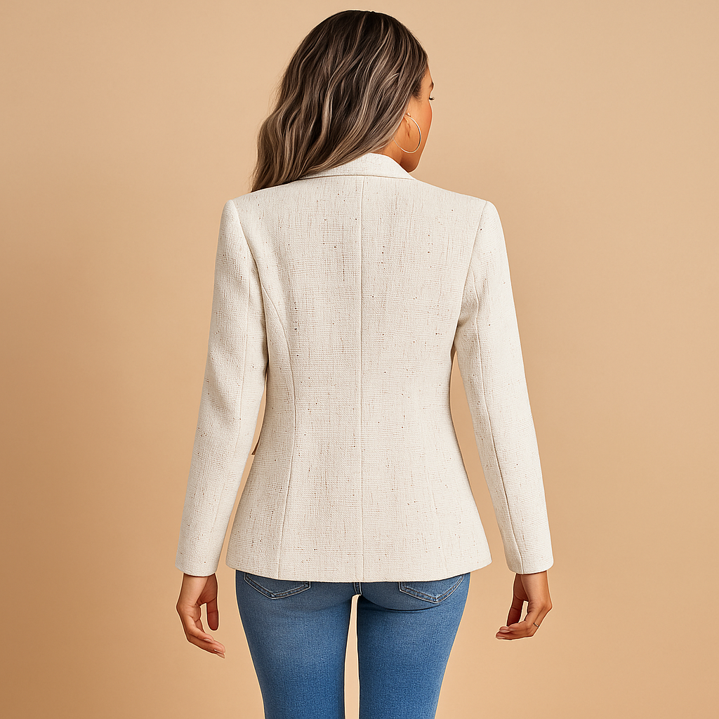 Lynora™ | Getailleerde blazer met revers