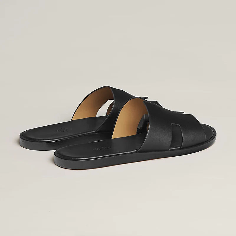 Elio™ | Leren slippers met voetbed