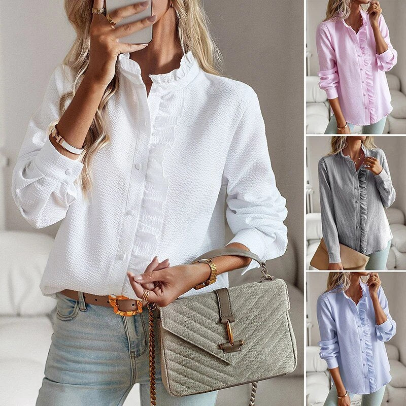 Luvelle™ | Elegante Polo Blouse
