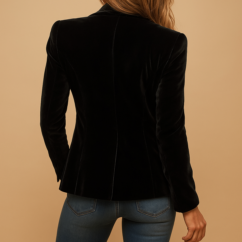 Grevina™ | Slim-fit retro blazer