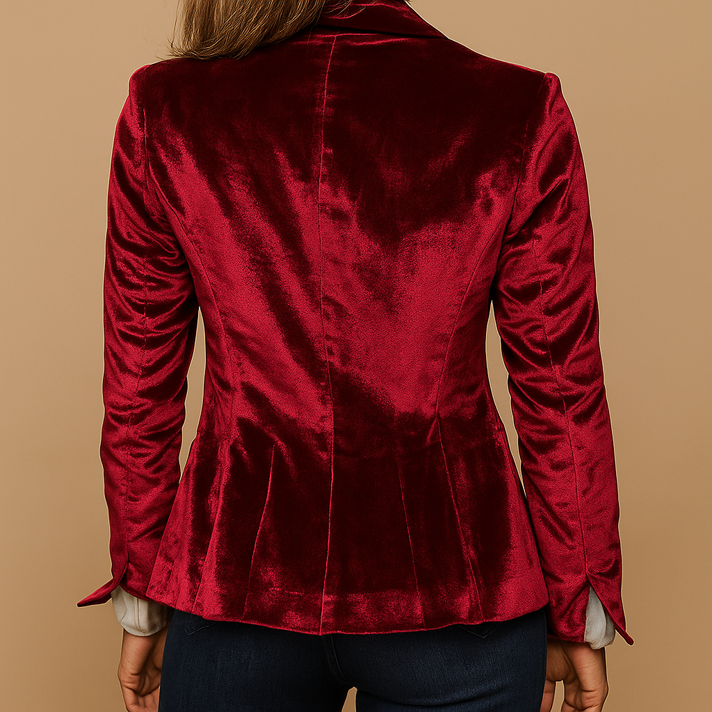 Grevina™ | Slim-fit retro blazer