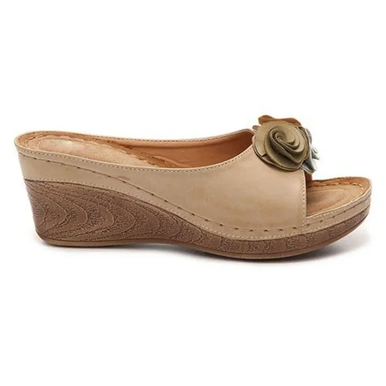Thesa™ | Orthopedische Sleehak Sandalen