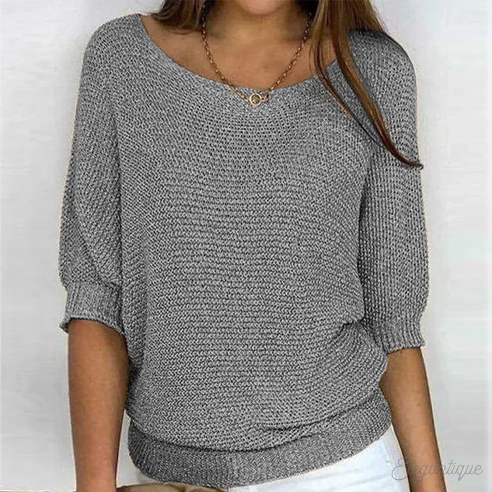 Vienne™ | Gebreide top met casual elegantie