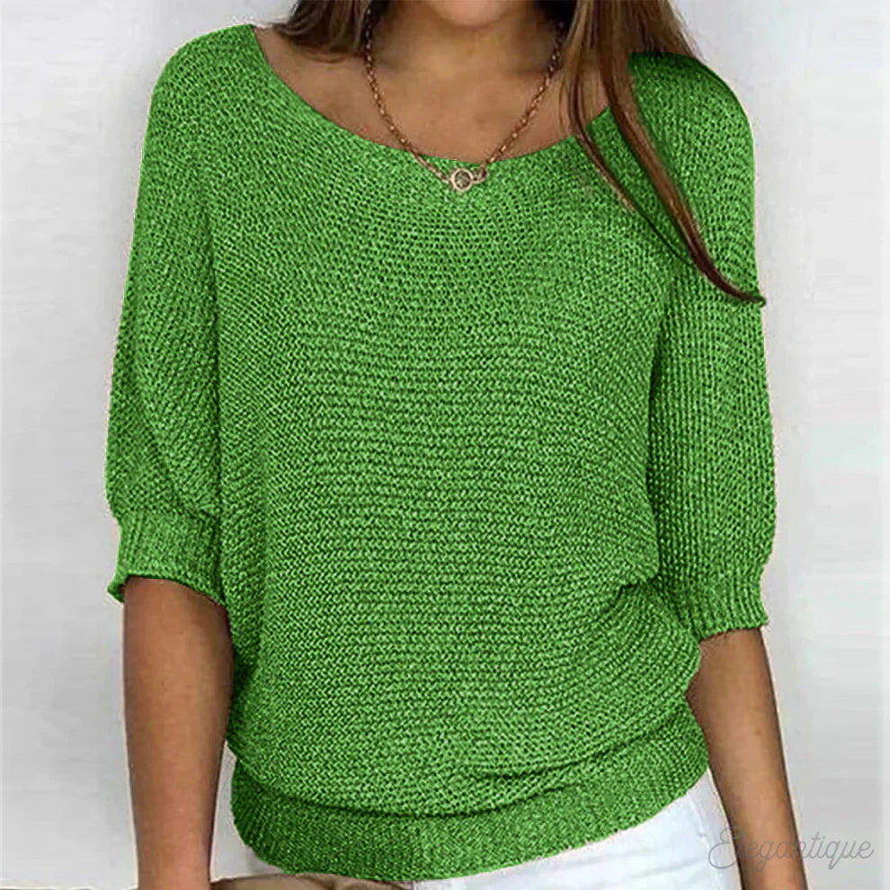Vienne™ | Gebreide top met casual elegantie