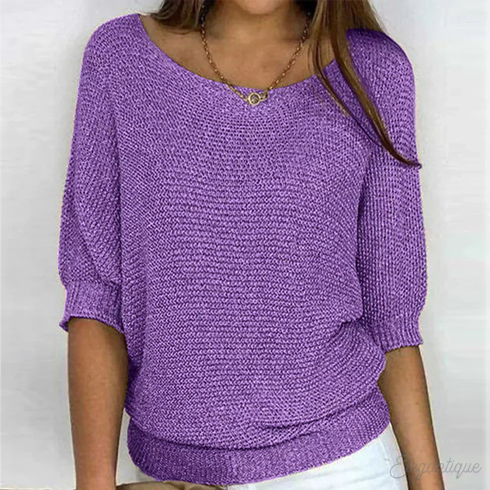 Vienne™ | Gebreide top met casual elegantie