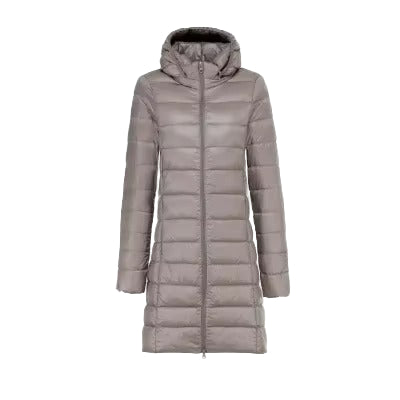 Rossana™ | Lange pufferjas met capuchon