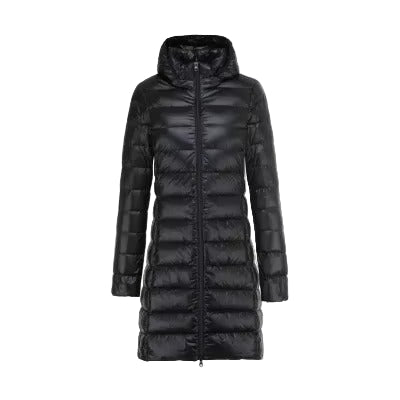 Rossana™ | Lange pufferjas met capuchon