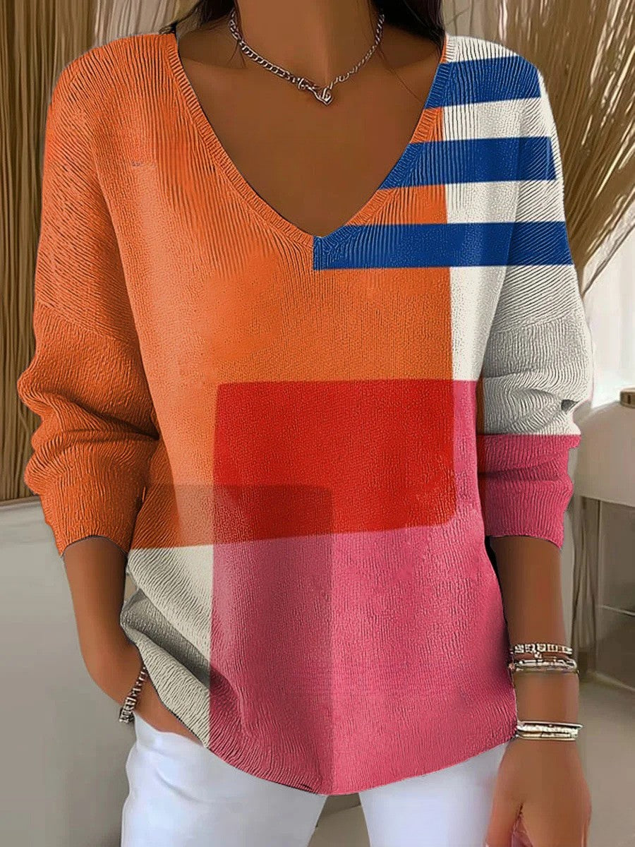 Nadine™ | V-hals Trui
