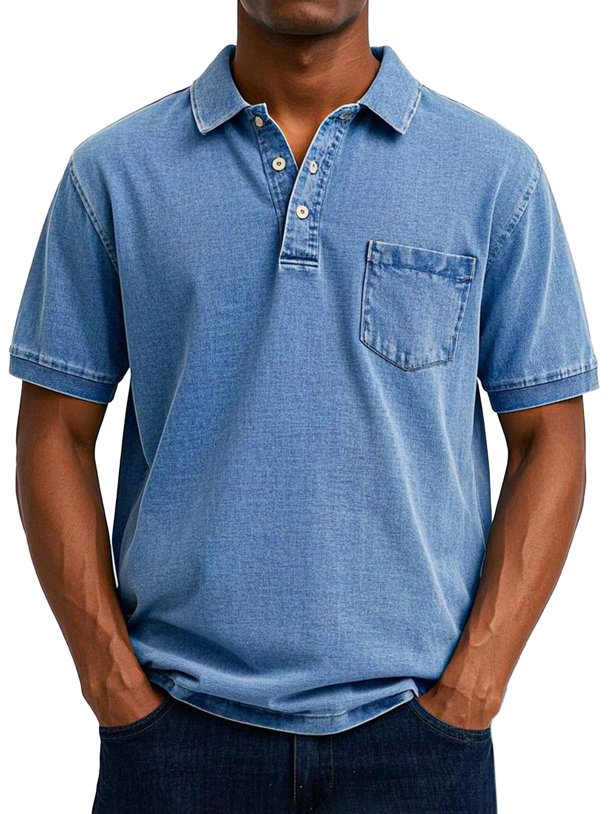 Maxime™ | Vintage casual poloshirt voor heren