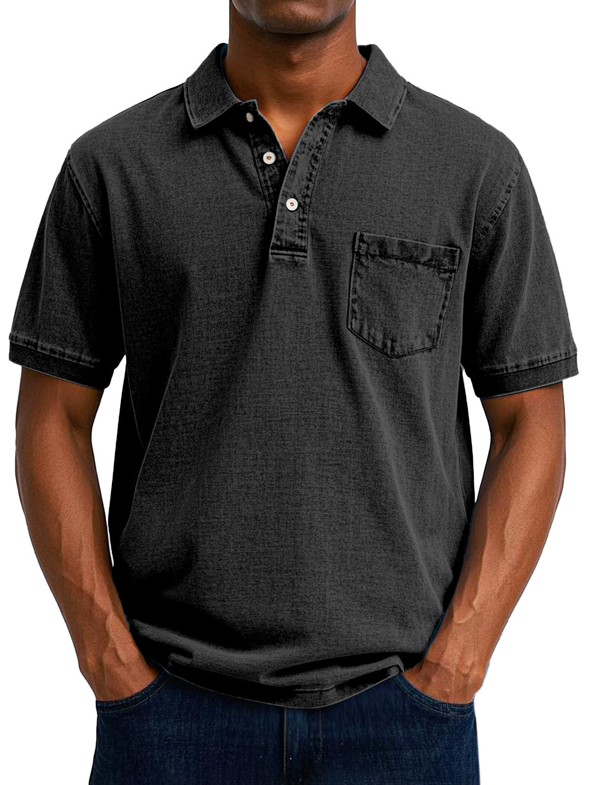 Maxime™ | Vintage casual poloshirt voor heren