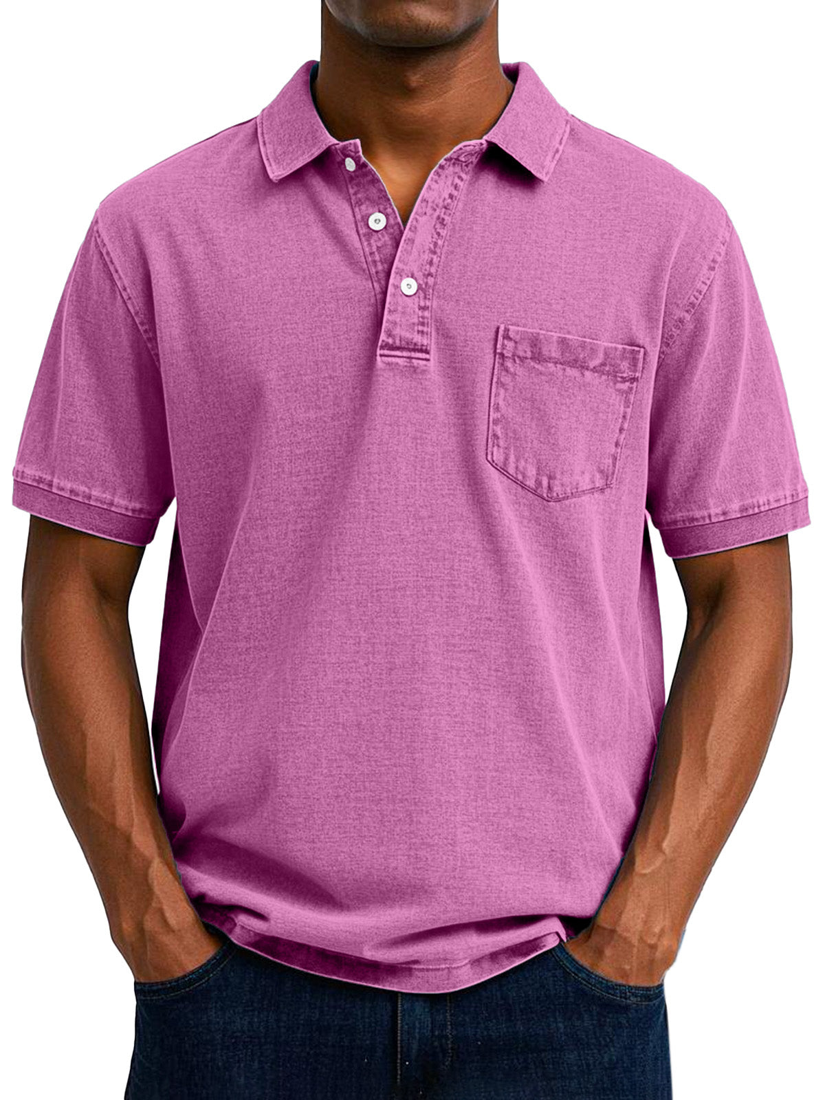 Maxime™ | Vintage casual poloshirt voor heren