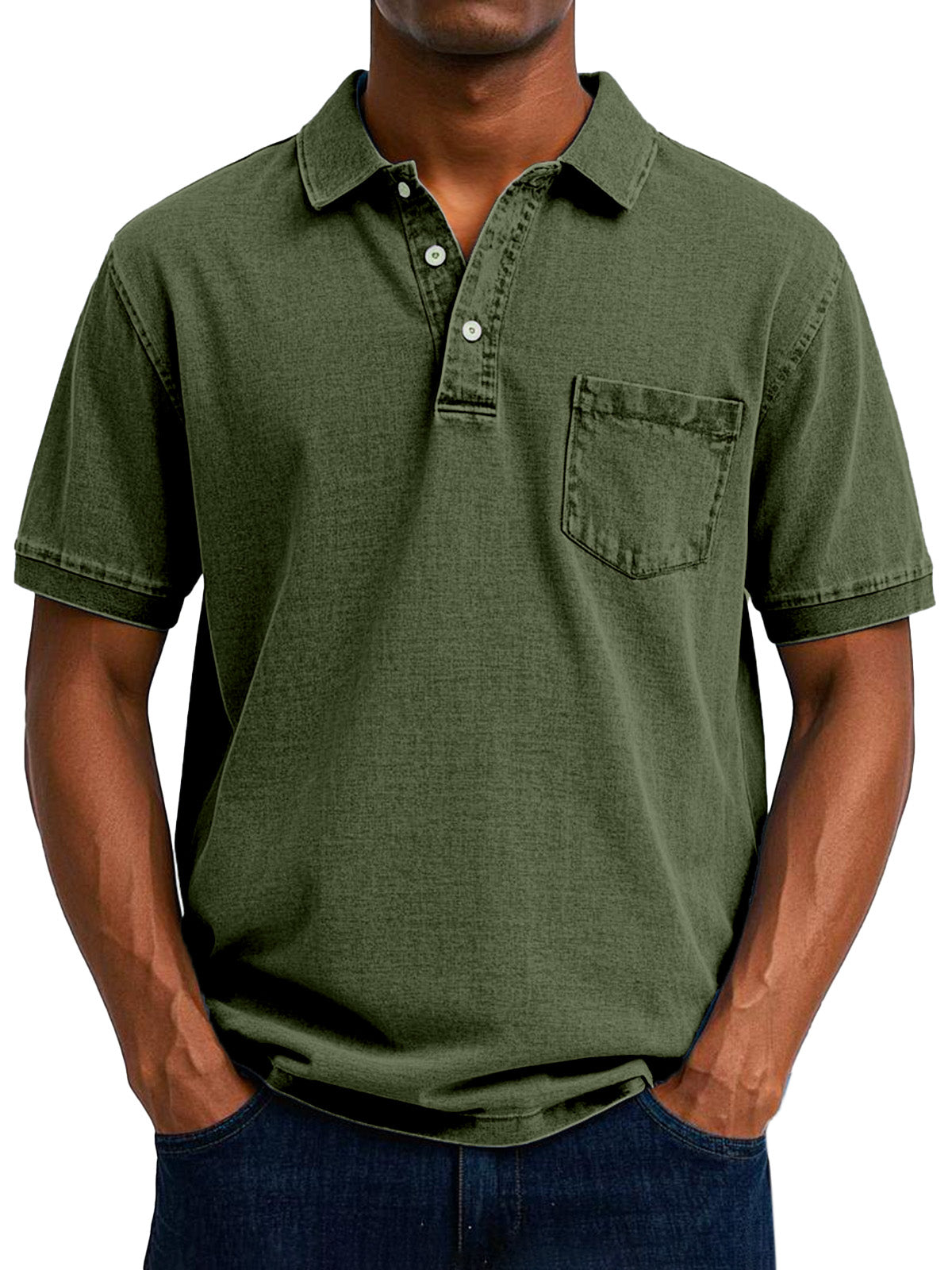 Maxime™ | Vintage casual poloshirt voor heren